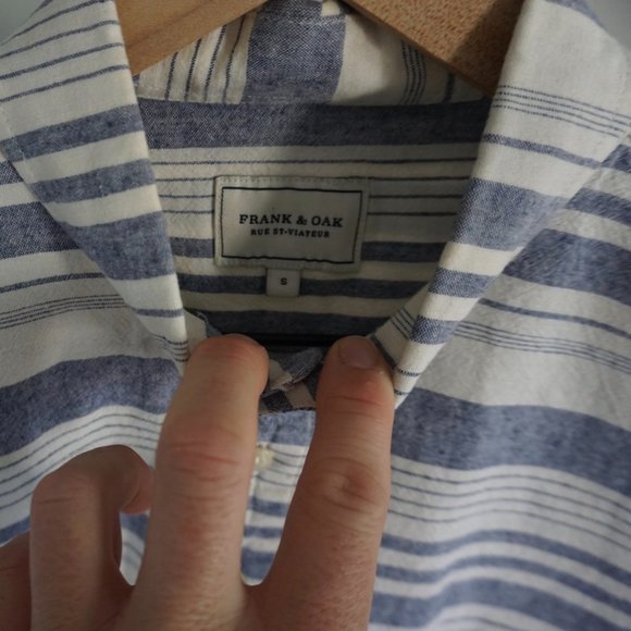 Frank and Oak half button shirt - Picture 3 of 7